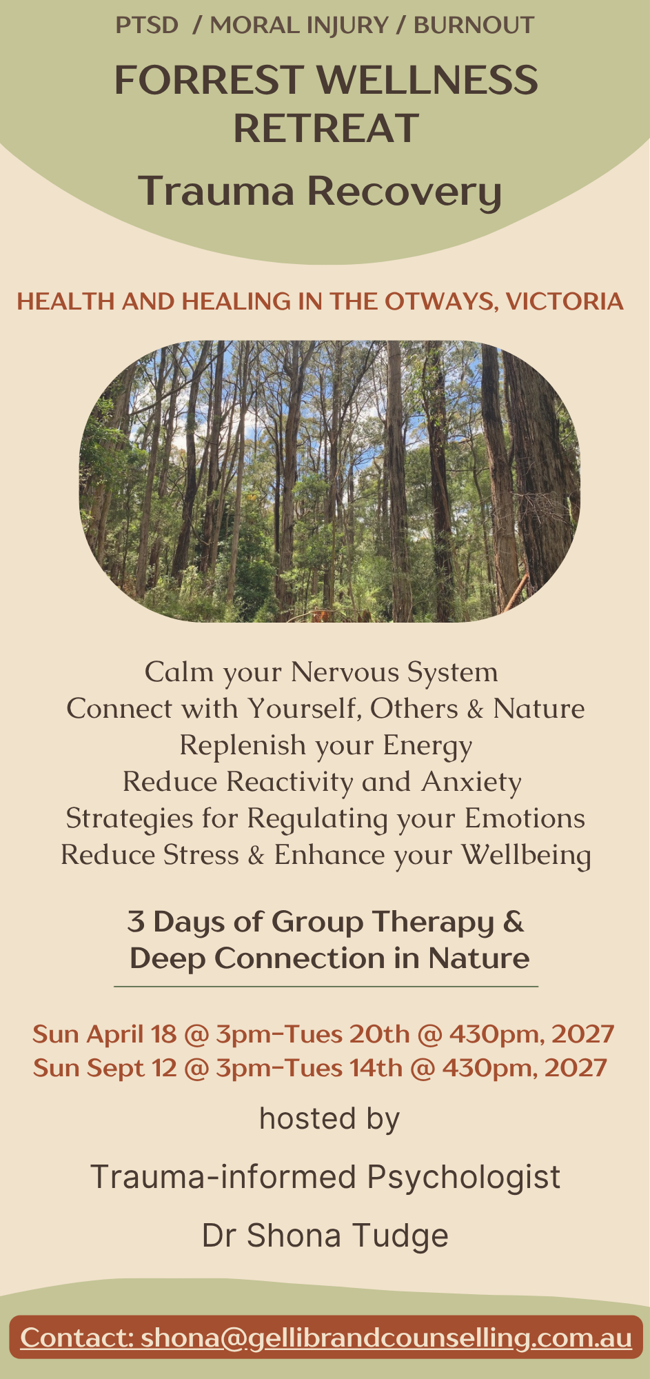 Trauma Recovery Brochure
